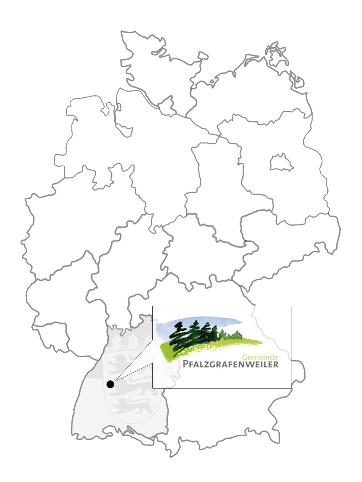                                                     Deutschlandkarte                                    